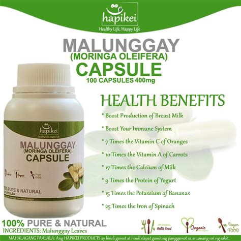 best time to drink malunggay capsule|The Healing and Health Benefits of Malunggay (Moringa Oleifera).